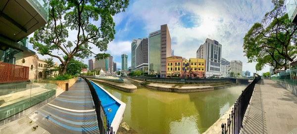 Kuala Lumpur Malaysia Dicembre 2019 Turisti Lungo Strade Della Città — Foto Stock