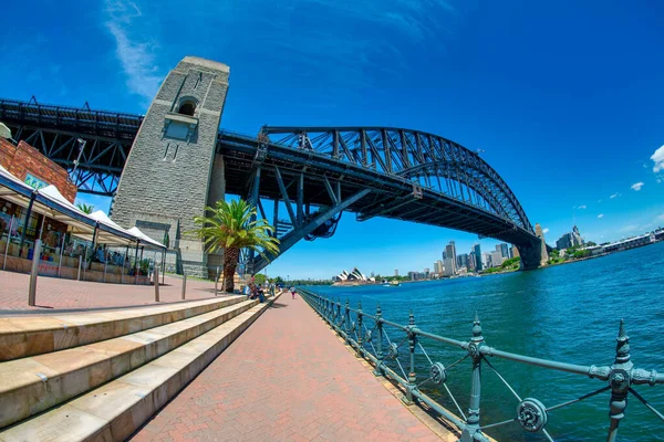 Sydney November 2015 Sydney Harbour Bridge Beautiful Sunny Day — Stock Photo, Image