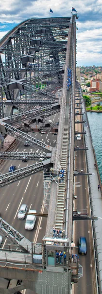 Sydney Αυστραλια Νοεμβριου 2015 Καταπληκτική Θέα Της Γέφυρας Του Λιμανιού — Φωτογραφία Αρχείου