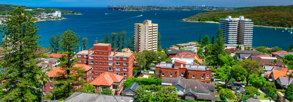 Fairlight Aerial Skyline Sydney Australia — Stock Photo, Image