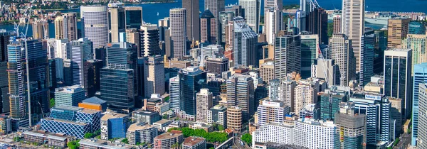 Sydney November 2015 Sydney Central Business District Skyline Från Helikopter — Stockfoto