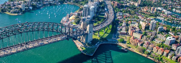 Sydney Novembre 2015 Sydney Harbour Bridge Par Une Belle Matinée — Photo