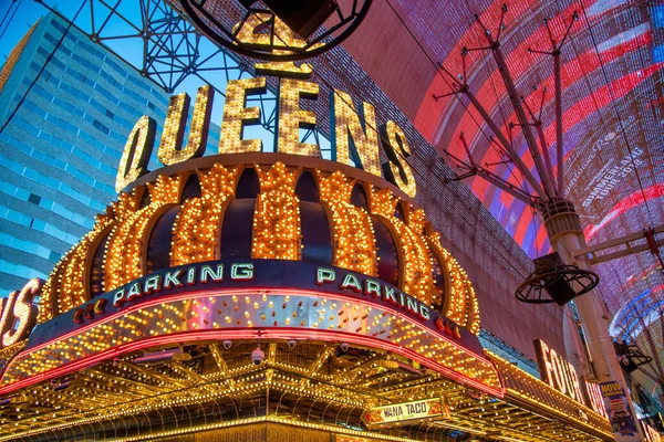 Las Vegas June 2018 Fremont Street Experience Downtown Las Vegas — 图库照片