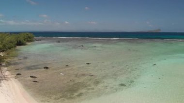 Gabriel Adası, Mauritius 'un insansız hava aracı görüntüsü.