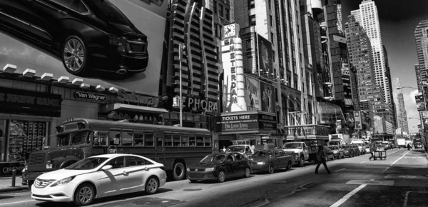 New York City June 2013 City Streets Traffic Manhattan — Stock Photo, Image