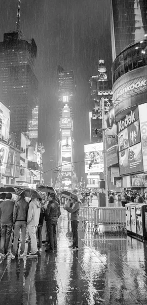 Nueva York City Junio 2013 Luces Times Square Por Noche — Foto de Stock