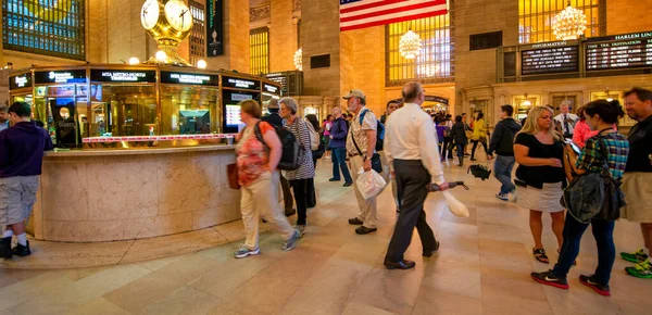 New York City June 2013 Interior Grand Central Terminal Main — Stock Photo, Image