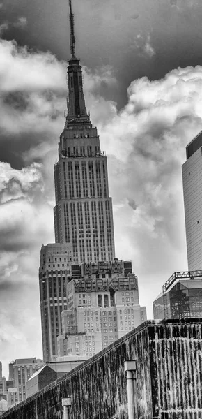 纽约市 2013年6月 曼哈顿摩天大楼的外部景观 — 图库照片