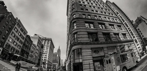 New York City Giugno 2013 Strade Cittadine Traffico Manhattan — Foto Stock