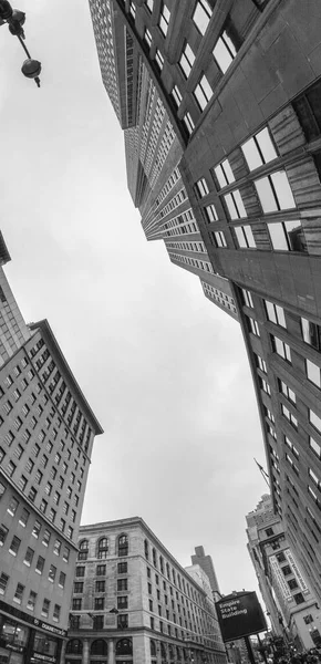 New York City June 2013 Manhattan City Buildings Cloudy Day — Stock Photo, Image