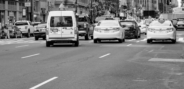 New York City Červen 2013 Manhattan City Streets Summer Day — Stock fotografie