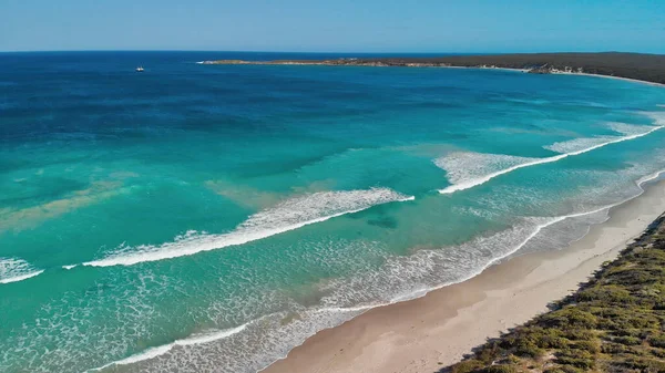 Pennington Bay Kangaroo Island Fantastisk Antenn Utsikt Över Kusten Från — Stockfoto