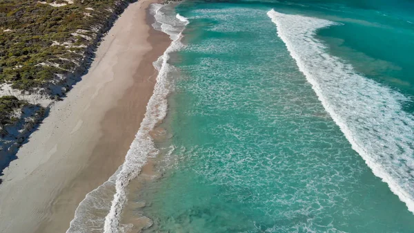 Zatoka Pennington Wyspie Kangaroo Niesamowity Widok Lotu Ptaka Drona Słoneczny — Zdjęcie stockowe