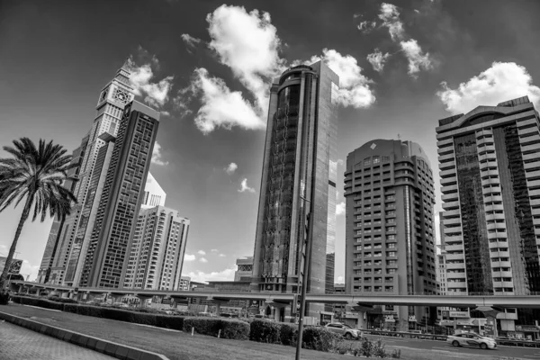 Dubai Émirats Arabes Unis Décembre 2016 Les Gratte Ciel Centre — Photo