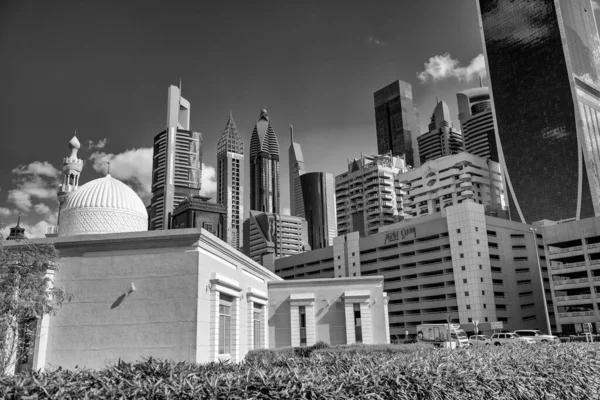 Dubai Emiratos Árabes Unidos Diciembre 2016 Rascacielos Del Centro Ciudad — Foto de Stock