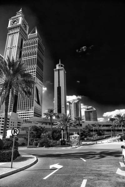 Dubai Émirats Arabes Unis Décembre 2016 Les Gratte Ciel Centre — Photo