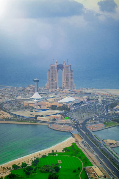 Abu Dhabi Zjednoczone Emiraty Arabskie Grudzień 2016 Hotel Atlantis Abu — Zdjęcie stockowe