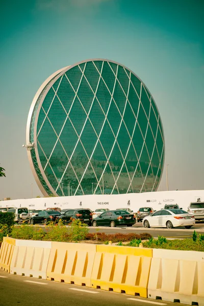 Abu Dhabi Eau Diciembre 2016 Edificio Sede Aldar Este Primer — Foto de Stock