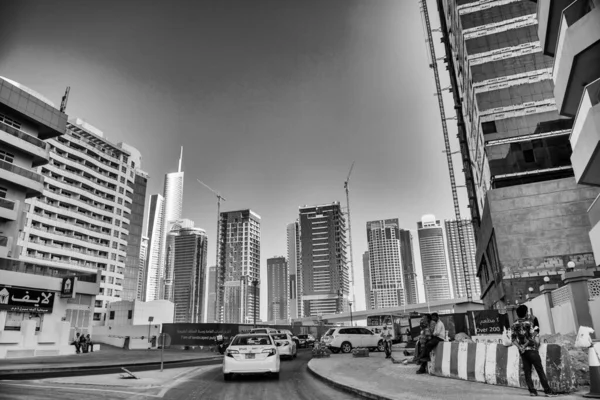 Dubai Emiratos Árabes Unidos Diciembre 2016 Rascacielos Del Centro Ciudad — Foto de Stock