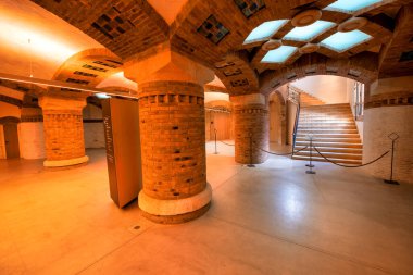 Kutsal Haç ve Aziz Paul Hastanesi, (Santa Creu i de Sant Pau Hastanesi), Barcelona.