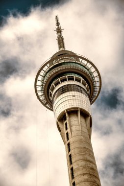Sky Tower, Auckland, New Zealand. clipart