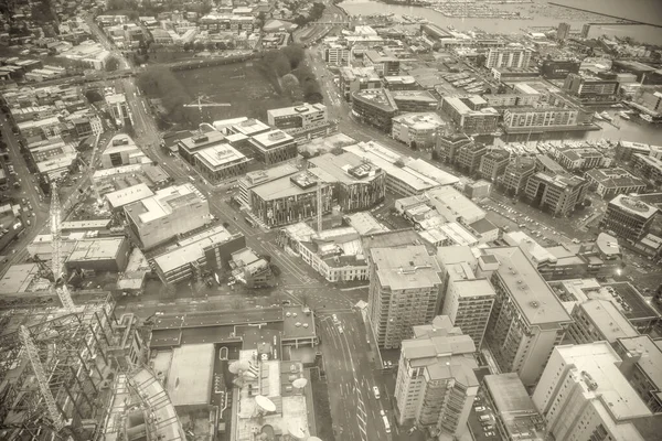 Auckland Août 2018 Vue Aérienne Ville Depuis Tour Sky Auckland — Photo