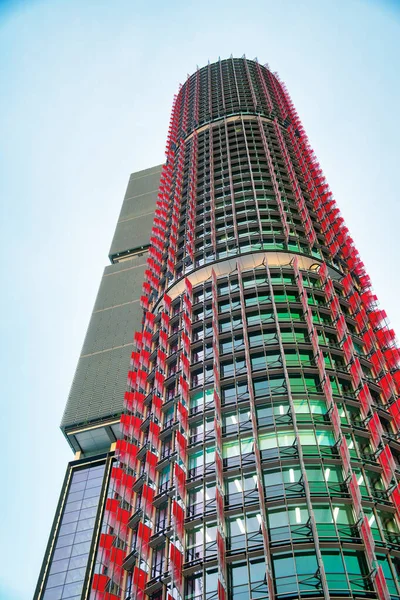 Sydney Agosto 2018 Rascacielos Altos Barangaroo Nuevo Barrio Moderno —  Fotos de Stock