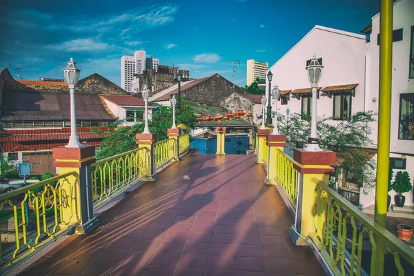 Malacca Malaysia Aralık 2019 Güzel Güneşli Bir Günde Melaka Nehri — Stok fotoğraf