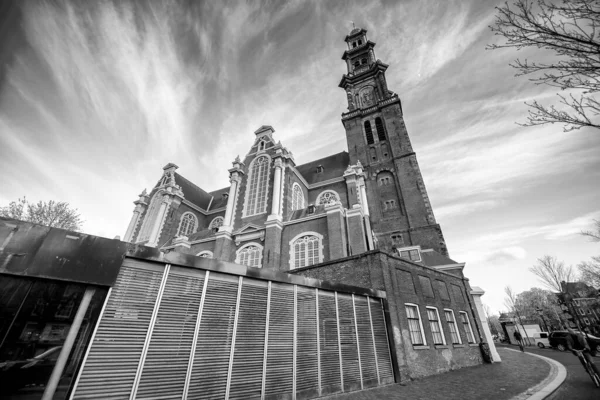 Amsterdam, Hollanda 'daki Westerkerk Kilisesi.