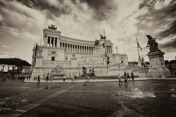 Řím Itálie Červen 2014 Oltář Vlasti Altare Della Patria Známý — Stock fotografie