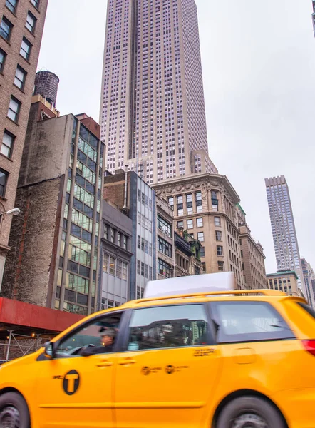 New York City June 2013 Manhattan Traffic Hot Sunny Day — Zdjęcie stockowe