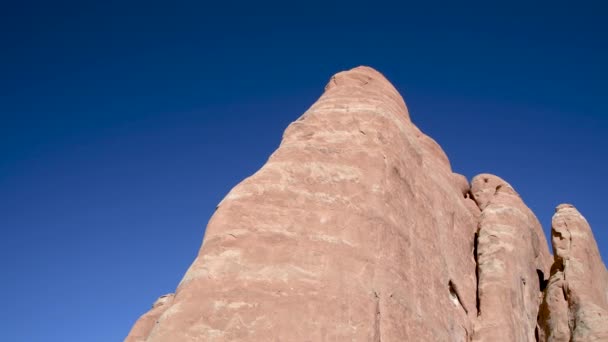 Arches National Park κατά τη θερινή περίοδο, Γιούτα Αργή κίνηση — Αρχείο Βίντεο