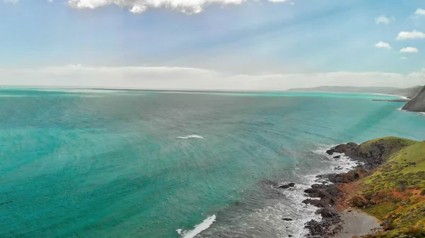 Vista Aérea Hermosa Campiña Del Segundo Valle Australia — Foto de Stock