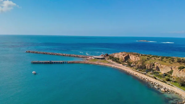 Granite Island Australia Aerial View Coastline Beautiful Morning — Stock Photo, Image