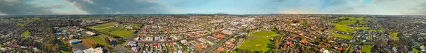 Воздушный Вид Гору Гамбье Прекрасный День Австралия — стоковое фото
