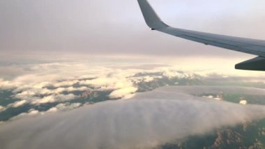 Uçaktan Yeni Zelanda dağları