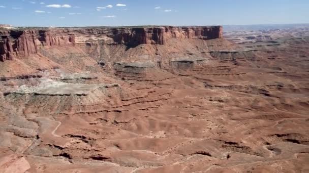 Dead Horse Point State Park in summer season, USA — Stock Video