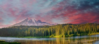 Rainier Dağı (ayrıca Tahoma veya Tacoma olarak da bilinir), Pasifik 'in kuzeybatısındaki Cascade Sıradağları' nda bulunan büyük aktif bir stratovolcano..