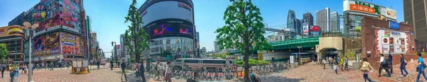 Tokio Japan Mai 2016 Touristen Und Einheimische Den Straßen Von — Stockfoto