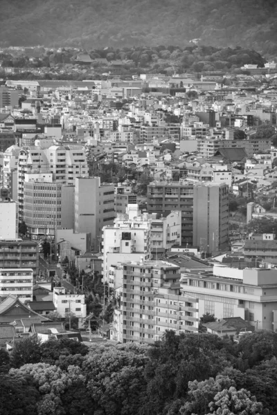 Kyoto Japón Mayo 2016 Vista Aérea Kioto Desde Alto Punto —  Fotos de Stock