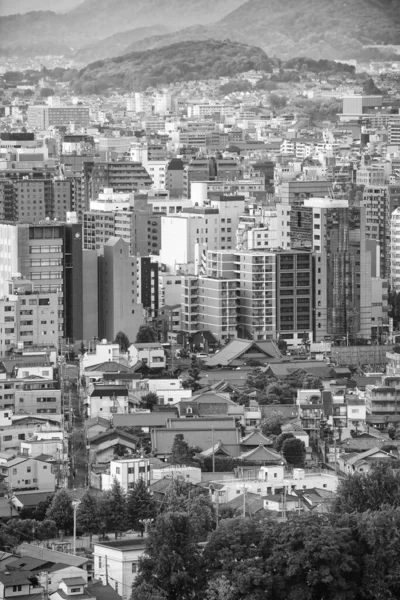 Kyoto Japón Mayo 2016 Vista Aérea Kioto Desde Alto Punto —  Fotos de Stock