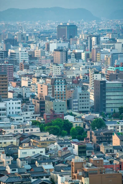 Kyoto Japan Maj 2016 Flygfoto Över Kyoto Från Hög Synvinkel — Stockfoto