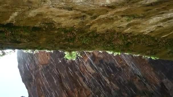 Wasserfälle im Zion National Park in der Sommersaison, USA — Stockvideo