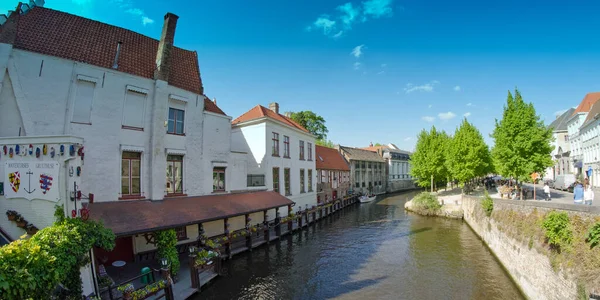 Architectuur Kleuren Van Brugge België — Stockfoto