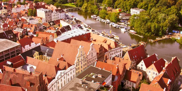 Architekturdetail Von Lübeck Norddeutschland — Stockfoto