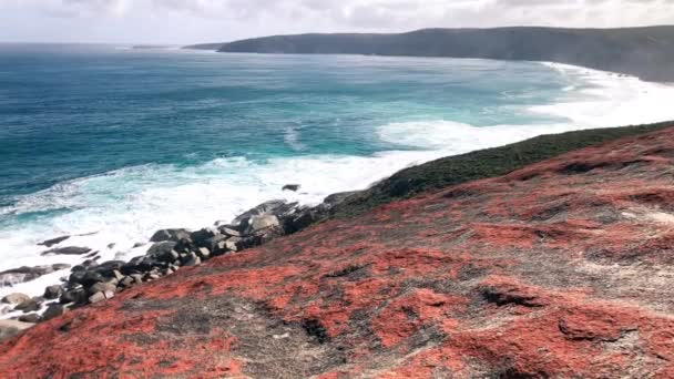袋鼠岛引人注目的岩石Flinders Chase国家公园 — 图库视频影像