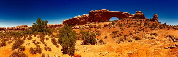 Camino Las Ventanas Parque Nacional Arches Utah — Foto de Stock