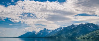 Jackson Gölü Grand Teton Ulusal Parkı, Usa.