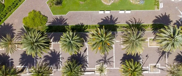 Neerwaartse Uitzicht Promenade Van Stad — Stockfoto