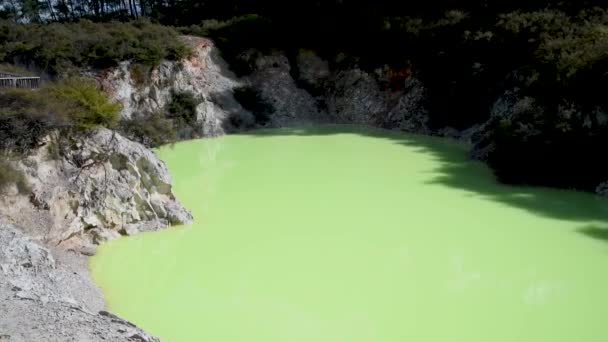 Waiotapu热池，新西兰 — 图库视频影像